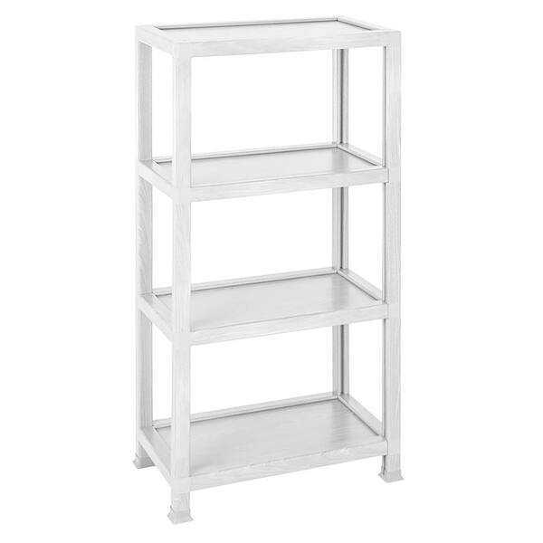 Way Basics zTube Westminster White Open Bookcase