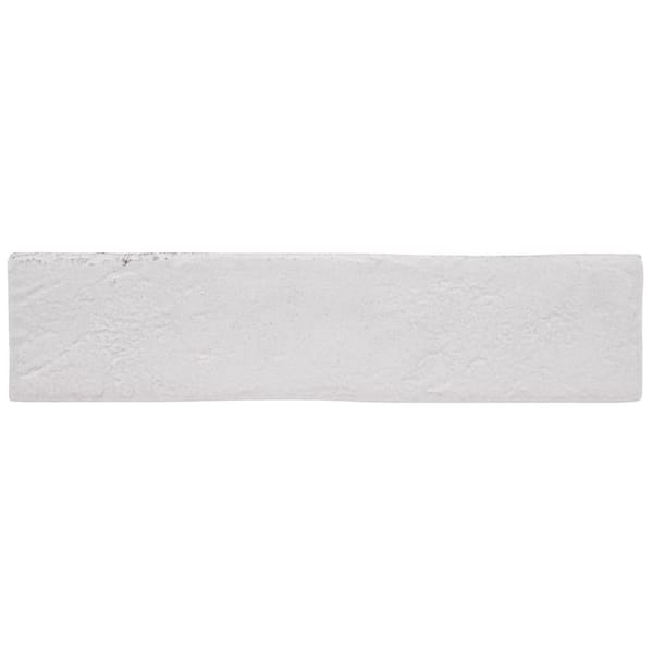 MSI Stirling White Brick Matte White Porcelain Brick Look Tile
