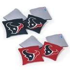 Houston Texans 16 oz. Dual-Sided Bean Bags (8-Pack)