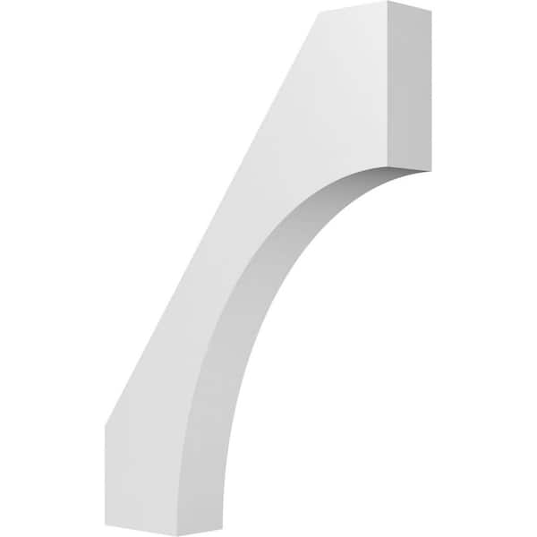 Ekena Millwork Westlake 3 in. x 22 in. x 16 in. Architectural Grade PVC Knee Brace