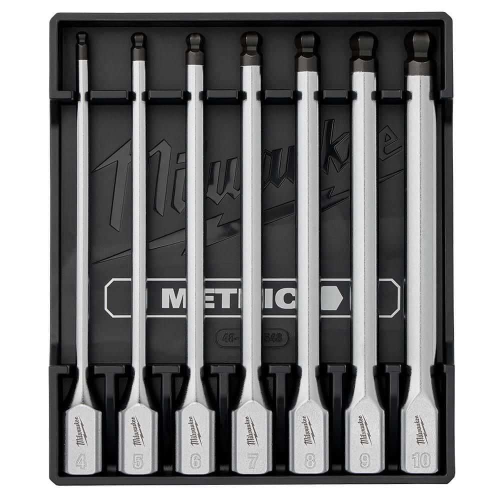 "7pc 3/8"" Drive Long Ball End Hex Bit Socket Set-Metric" price history on PriceWatchPro