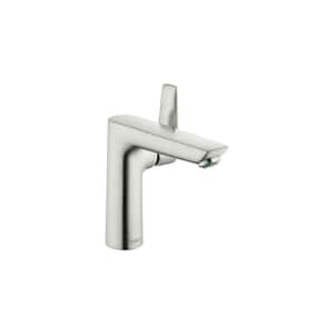 Talis E Single Hole Single-Handle Bathroom Faucet in Brushed Nickel