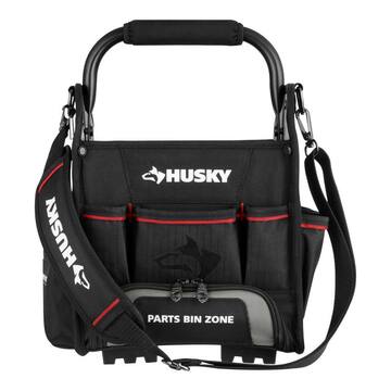 10 in. Tool Tote with Integrated Parts Bin Zone