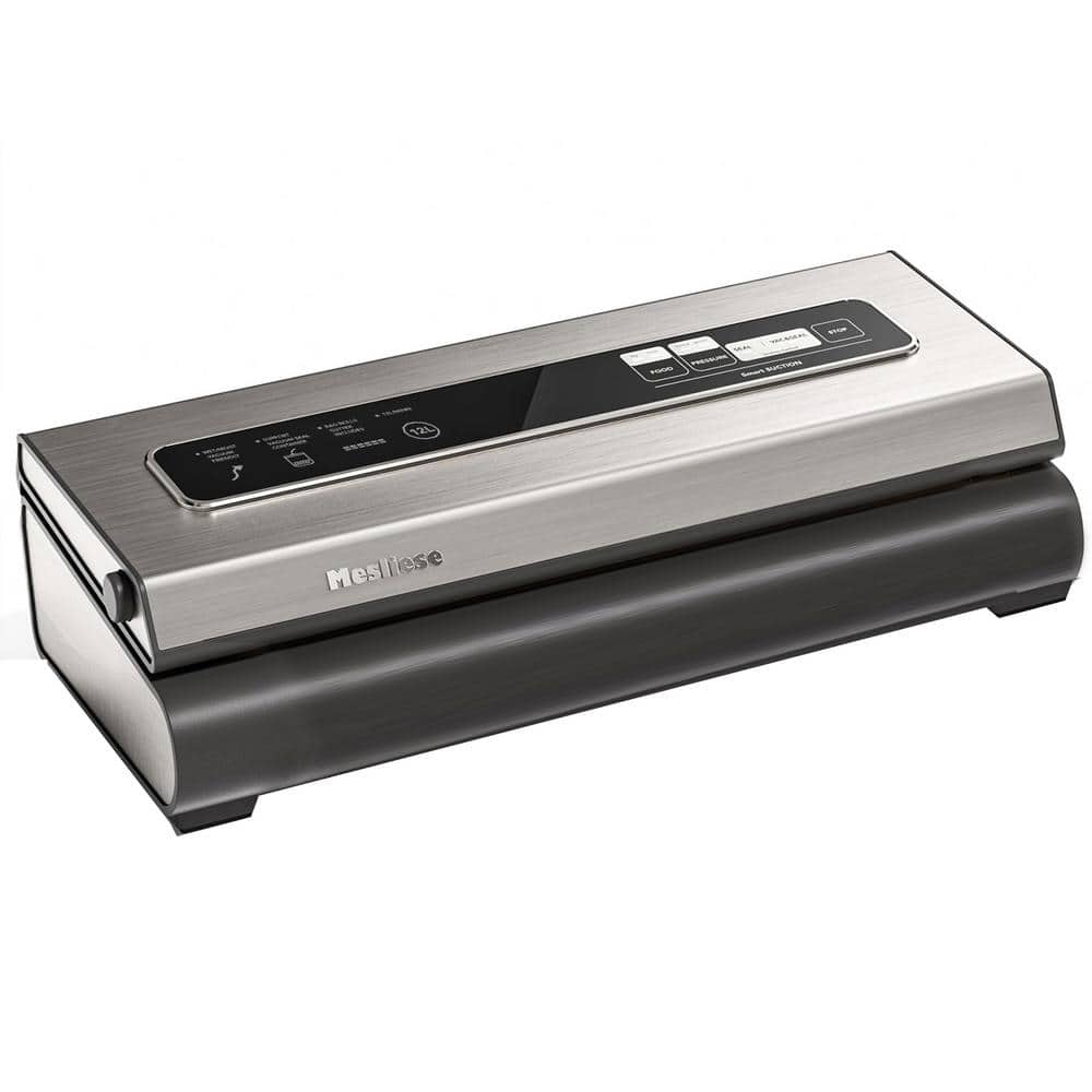 Silver 90 Kpa Precision 6-in-1 Compact Food Vacuum Sealer