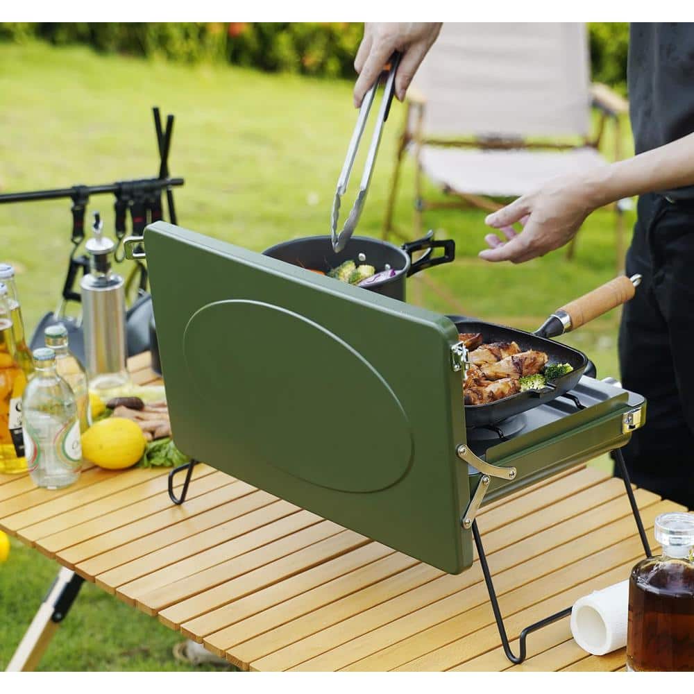 テーブル・チェア・ハンモック SmartPeak 2 Burner Grill Table 120cm Amazon.com: RedSwing Folding Grill Table, Lightweight Height