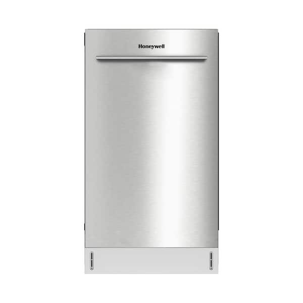 18 in. Honeywell Dishwasher with 8 Place settings 6 Washing Programs with Stainless Steel Tub and UL/Energy Star
