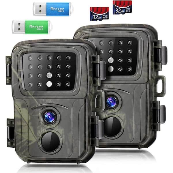 Misopily Trail Camera, 20MP 1080P Game Camera with Night Vision