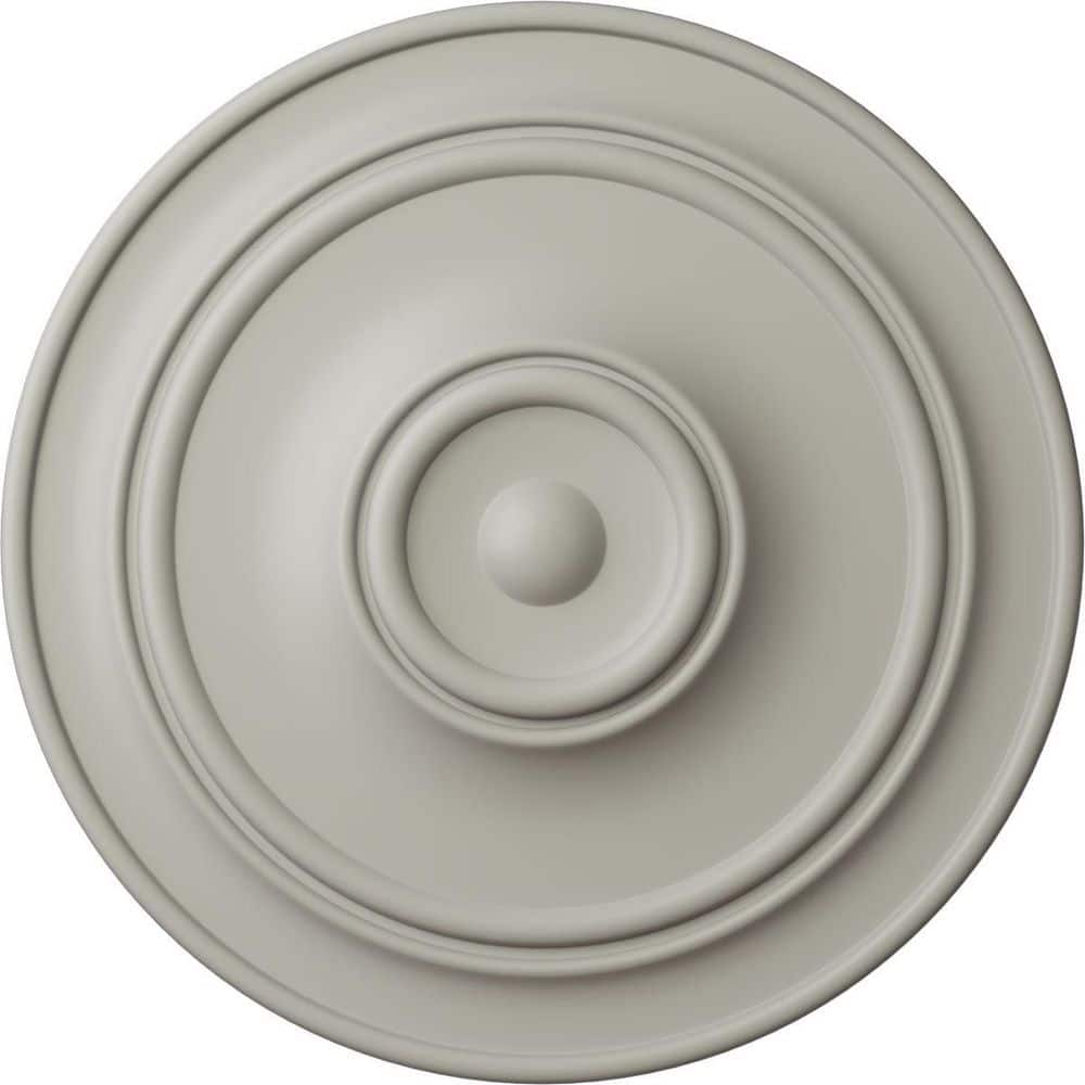 3-1/8 in. x 40-1/4 in. x 40-1/4 in. Polyurethane Small Classic Ceiling Medallion, Pot of Cream price history on PriceWatchPro
