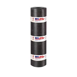 Tri-Ply APP Smooth Modified Bitumen 3 ft. x 33 ft. (100 sq. ft. net) Membrane Roll for Low Slope Roofs