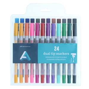 36 Color Fineliner Pens Set, Colored Sketch Writing Drawing Pens