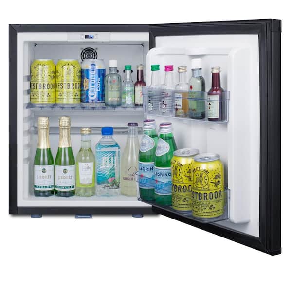 16 in. 0.7 cu. ft. Mini Fridge in Black without Freezer