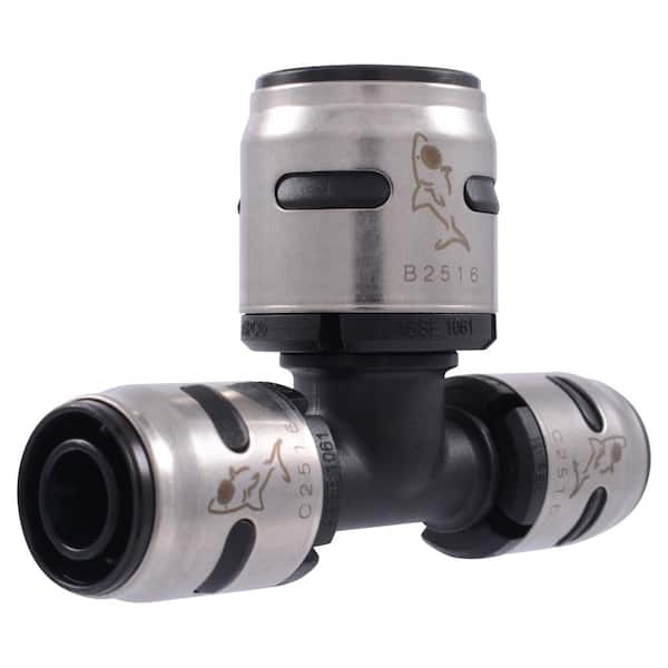 SharkBite 1/2 in. x 1/2 in. x 3/4 in. EvoPEX Push-to-Connect Tee
