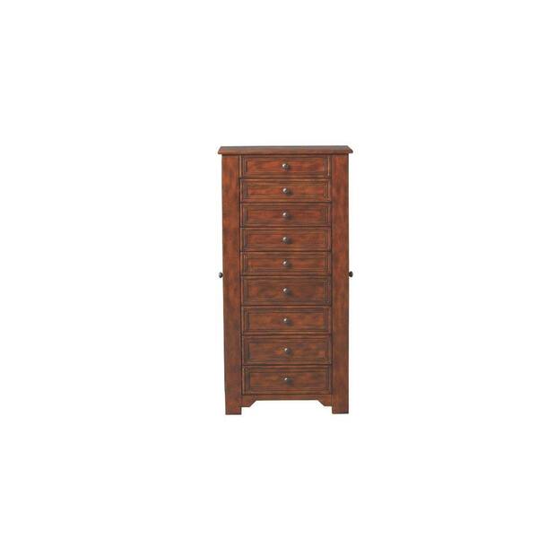Home Decorators Collection Chestnut Jewelry Armoire