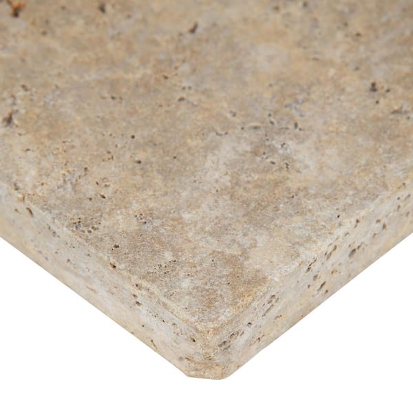 MSI Riviera 2 cm. x 16 in. x 16 in. Tumbled Travertine Paver Tile (1.78 sq. ft.)