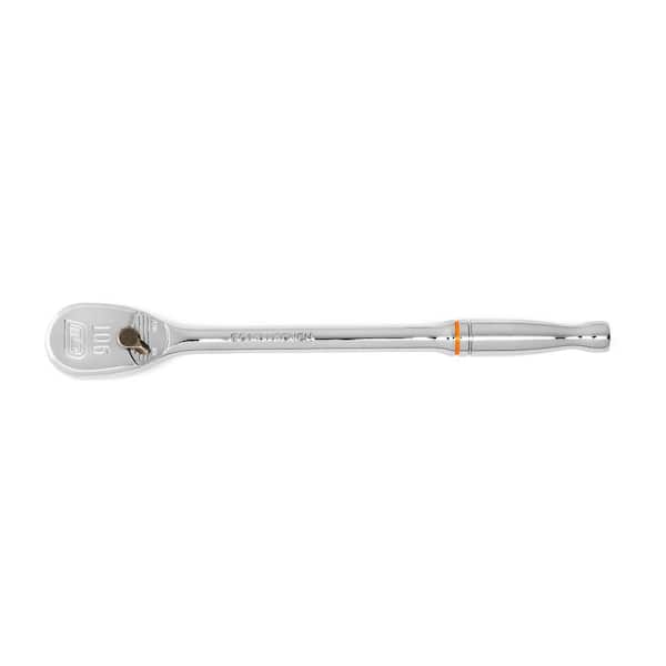 GEARWRENCH 1/4 in. Drive 90-Tooth Long Handle Teardrop Ratchet
