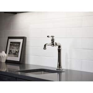 Artifacts Single-Handle Gentleman's Bar Faucet in Vibrant Stainless