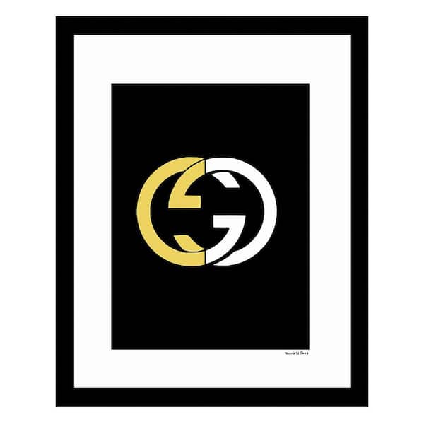 VENICE BEACH Collections Fashion Deco Designer Logo by Fairchild Paris 1 Piece Framed Graphic Print Abstract Poster Art Print 18 in. x 14 in.