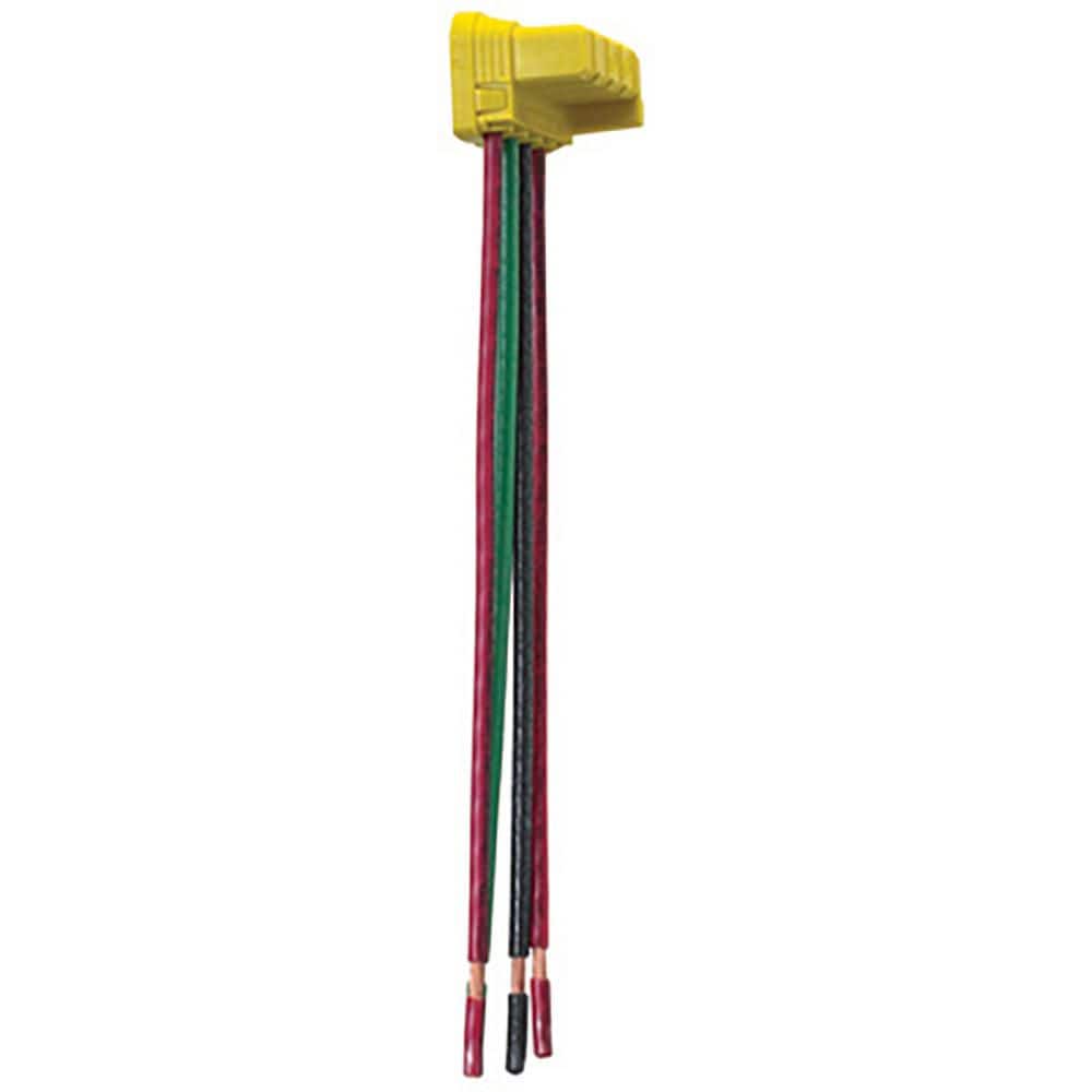 PlugTail 90° Angle Pigtail Connector for 3-Way Switches, 4-Wire, 6 in. Solid THHN12 price history on PriceWatchPro
