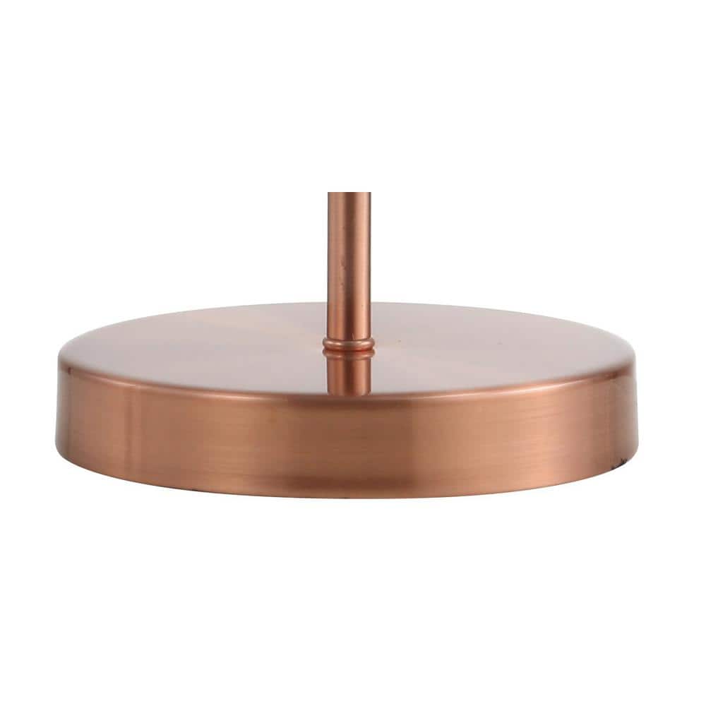 Tribeca Copper and Black Metal LED Table Lamp