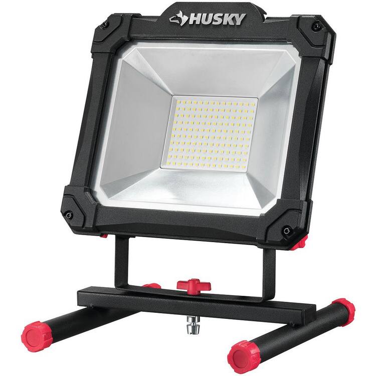 Husky 10,000 Lumens LED Portable Work Light Home Depot Inventory