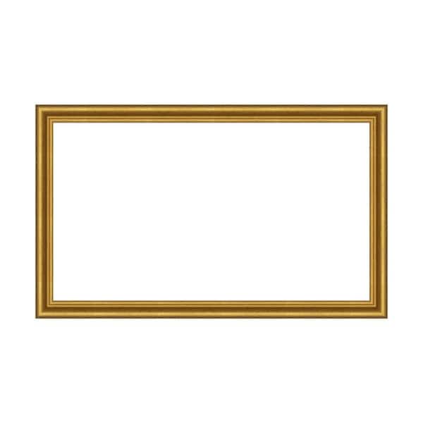 Amanti Art Mirror Makeover Parlor Gold 61.25 in. W x 37.25 in. H Bathroom Mirror Frame Border Kit-Fits a 60 x 36 mirror