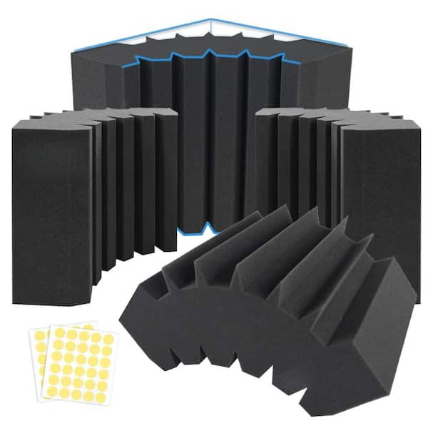 Laybus 16.5 in. x 6.3 in. x 12 in. Acoustic Foam Panels