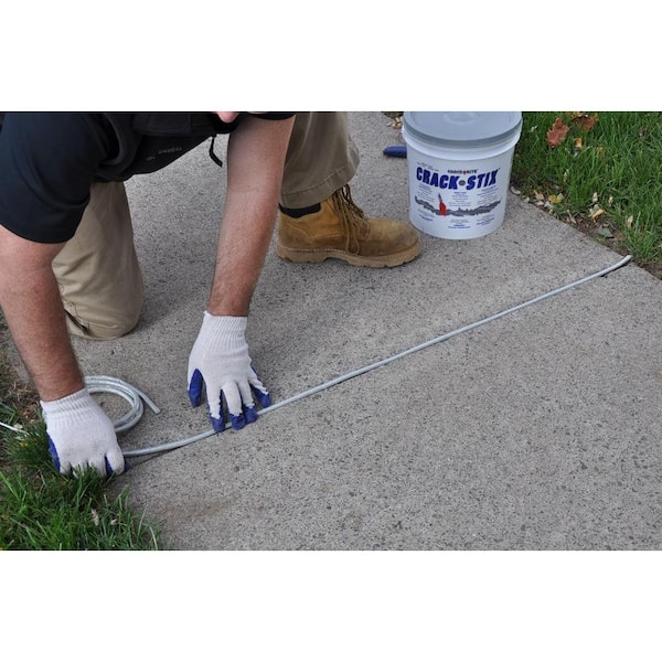 Crack-Stix 12 lb. 225 ft. Small Gray Permanent Concrete Joint and