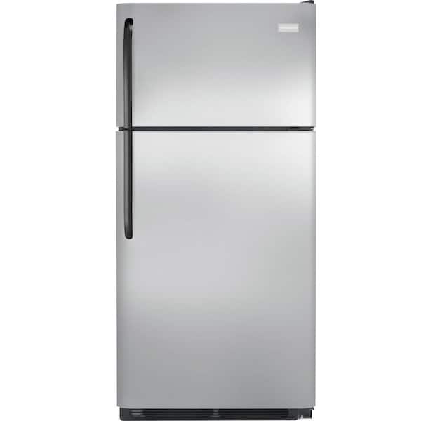 Frigidaire 18 cu. ft. Top Freezer Refrigerator in Stainless Steel