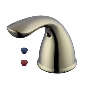 Builders 4 in. Centerset Handle Kit in Polished Brass