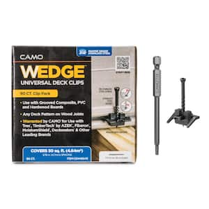 Wedge Stainless Steel Hidden Deck Fastener Clip (90-Count/50 sq. ft.)