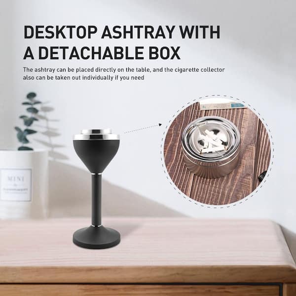 FAWEY TRED INC Metal Standing Outdoor Ashtray TG-AS-003 - The Home