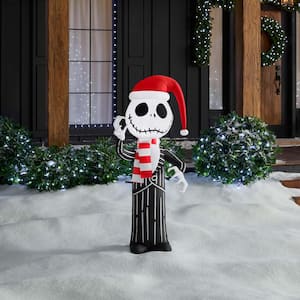 4 ft LED Jack Skellington Airblown Inflatable