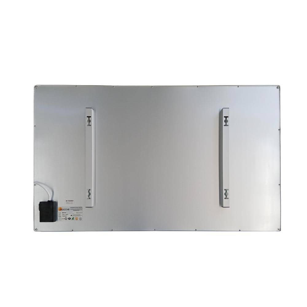 White Slim Infrared Electric Wall Heater 900W