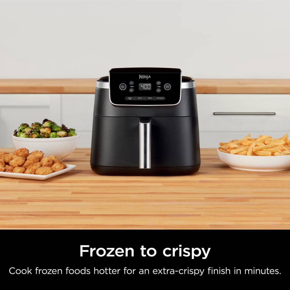 Ninja 5 QT Black Electric Air Fryer Pro with 4 Cooking Functions