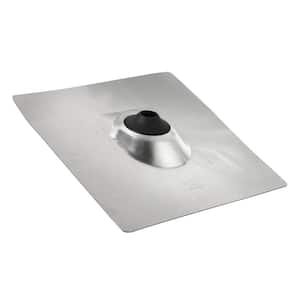 No-Calk 18 in. x 18 in. Soft Aluminum Vent Pipe Roof Flashing with Adjustable Diameter