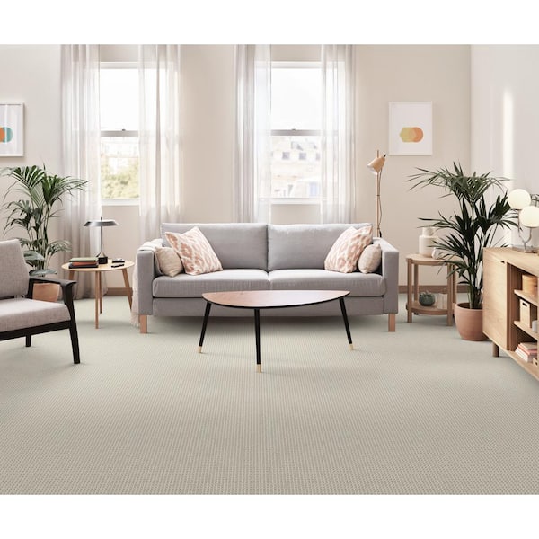 Lyrical Color Yukon Beige 38 oz. Nylon Pattern Carpet - Installation Required