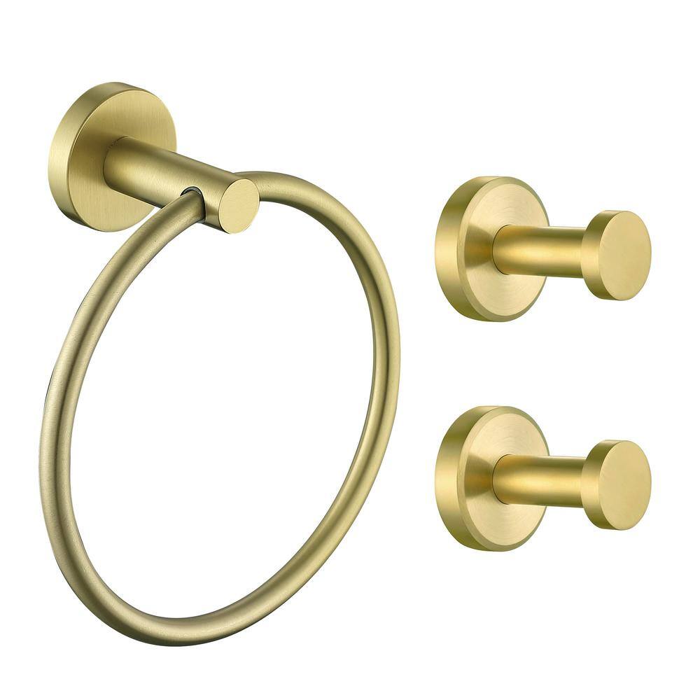 ATKING 3 Piece Bath Hardware Set Wall Mounted Towel Holder Set with