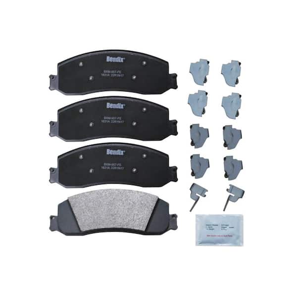 Bendix Premium Copper Free Semi-Metallic BPR Disc Brake Pad - Front - fits 2011-2012 Ford F-350 Super Duty
