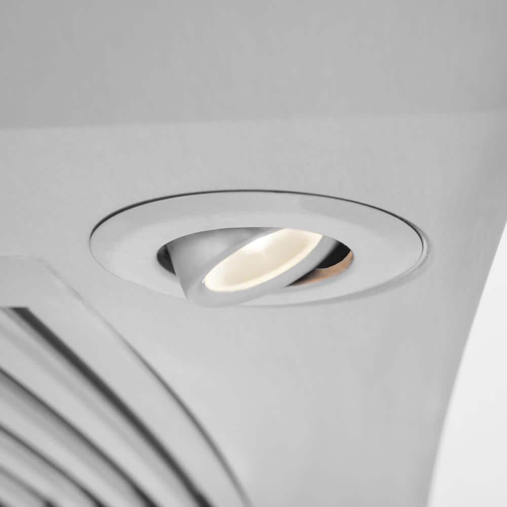 30" Stainless Steel and Glass Convertible Wall Mount Range Hood