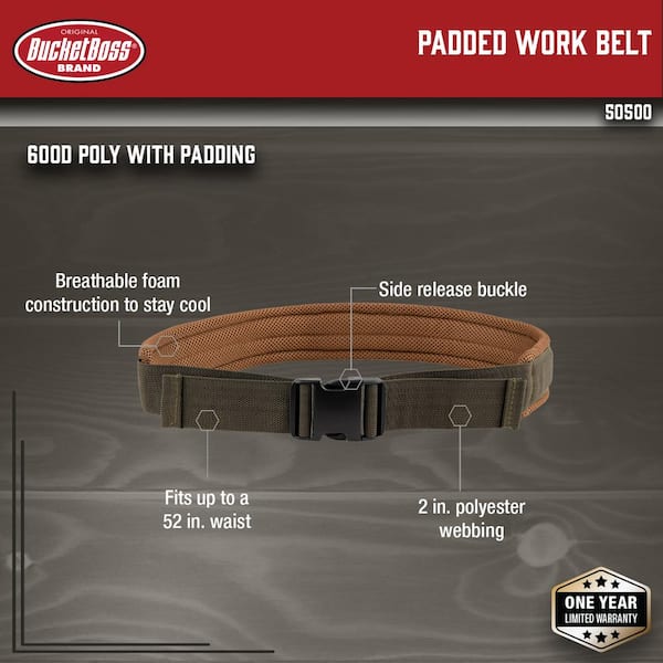 Adjustable Padded Work Tool Belt