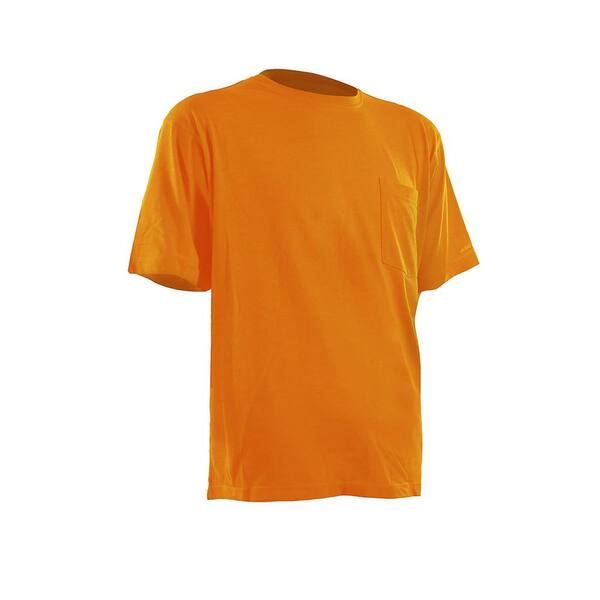 Berne Men's Small Regular Gold Cotton and Polyester Light-Weight Performance T-Shirt