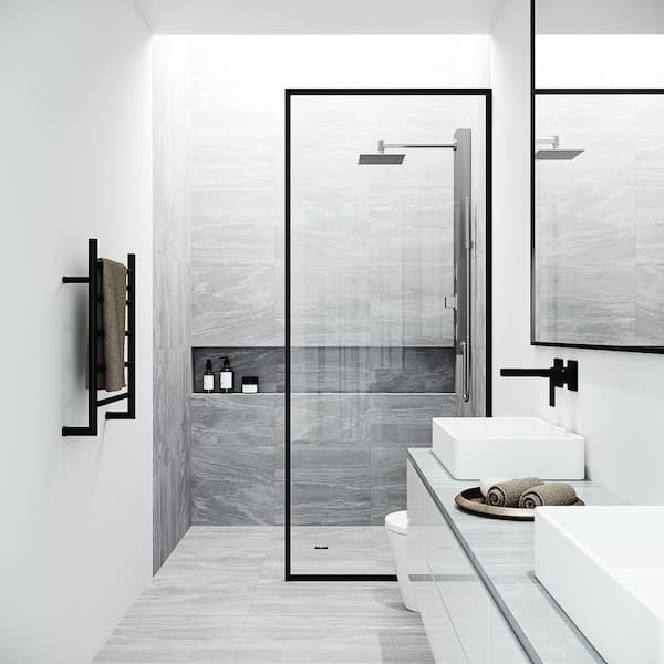 VIGO Orchid 39 in. H x 4 in. W 2-Jet Shower Panel System with