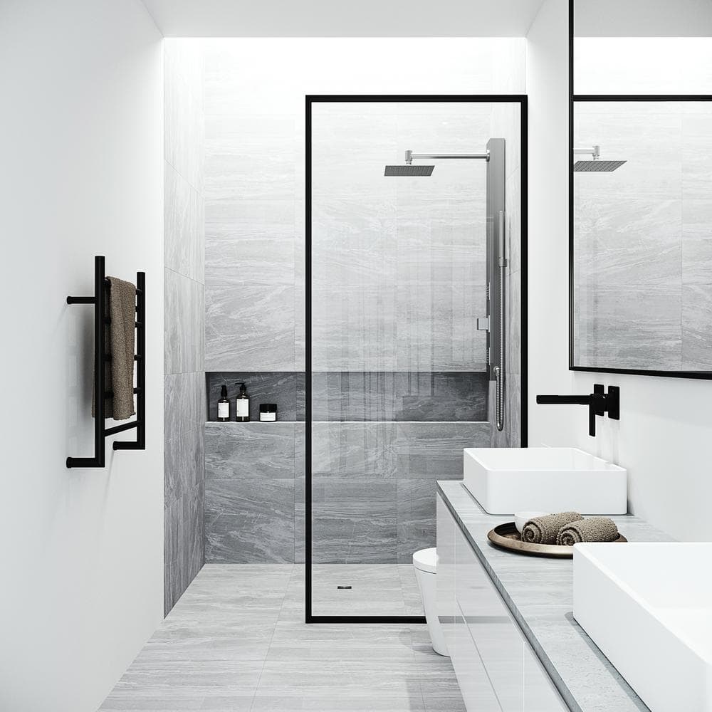 Orchid 39" Stainless Steel 2-Jet Shower Panel with Hand Wand