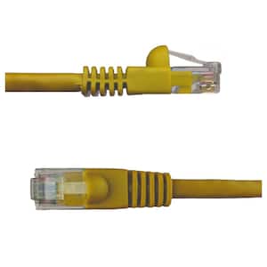 1 ft. Cat6 Snagless Unshielded (UTP) Network Patch Cable, Yellow