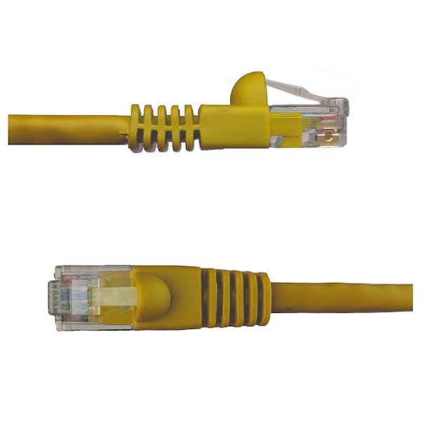 NTW 7 ft. Cat6 Snagless Unshielded (UTP) Network Patch Cable, Yellow
