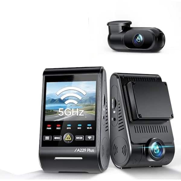 Front and Rear Dash Cam with Dual STARVIS 2 Sensors, 2 Channel HDR, 1440P+1440P, Voice Control, 5 GHz Wi-Fi, GPS