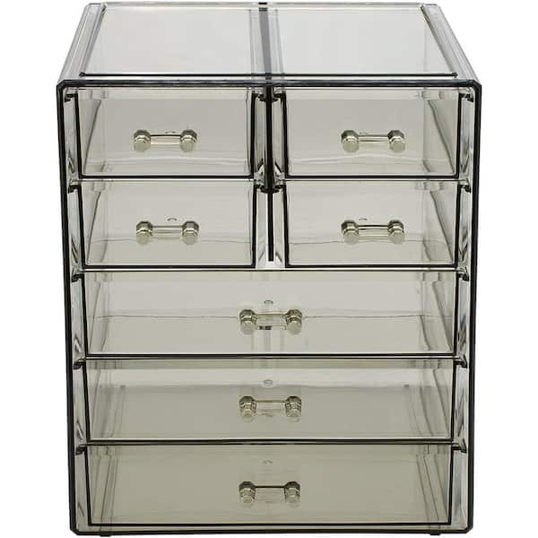 Clear Acrylic Jewelry Organizer and Makeup Organizer Cosmetic