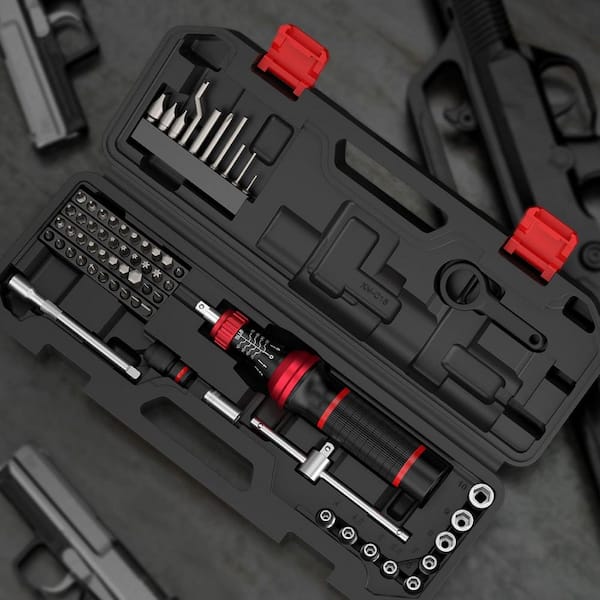 YICHUHAOXI 64-Piece Torque Screwdriver Set T-bar Handle 10-80 in