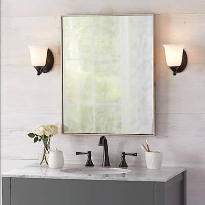 Silver - Bathroom Mirrors - Bath - The Home Depot