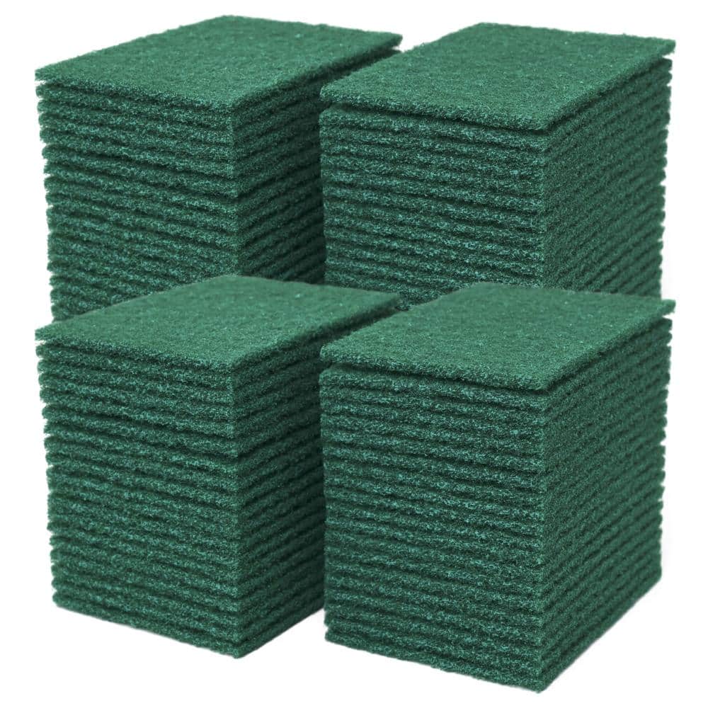 4 in. x 6 in. Scrubbing Pad Green, household and commercial cleaning (120-Pack) price history on PriceWatchPro